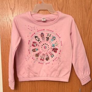 Kids Pink Zodiac Sweatshirt